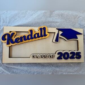 CUSTOM MADE Class of 2025 PERSONALIZED Graduate Money Holder, laser cut/painted